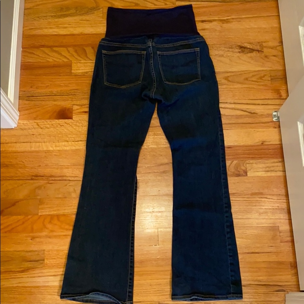 GAP Women's Boot Cut Jeans - Dark Blue - Picture 6 of 6